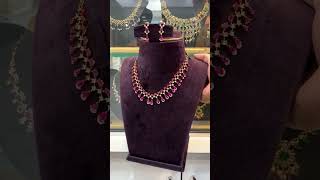 #jewelry Victoria Ruby Neck Set \u0026 Jadau Kundan Neck Set 🔥..Pick any Each ..1550+$..my group link 👇👇👇