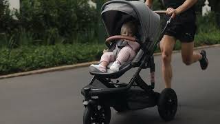 The NOOLA®Sprint; when jogging with your baby is effortless.