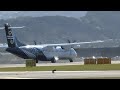 wellington airport air new zealand atr 72 600 zk mza take off rwy34