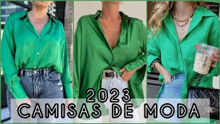 CAMISAS DE MODA 2023 / MODELOS BONITOS DE CAMISAS MODERNAS / LUCE MODERNA