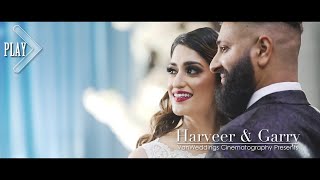 Super Fun Punjabi Wedding Highlight Vancouver - Harveer & Garry