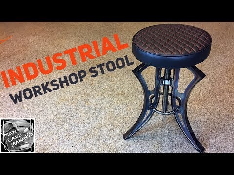 How to make an adjustable height workshop stool How to make an adjustable height workshop stool