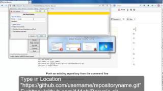 git push Git GUI