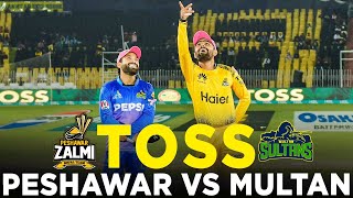PSL 9 | Toss | Peshawar Zalmi vs Multan Sultans | Match 21 | M2A1A