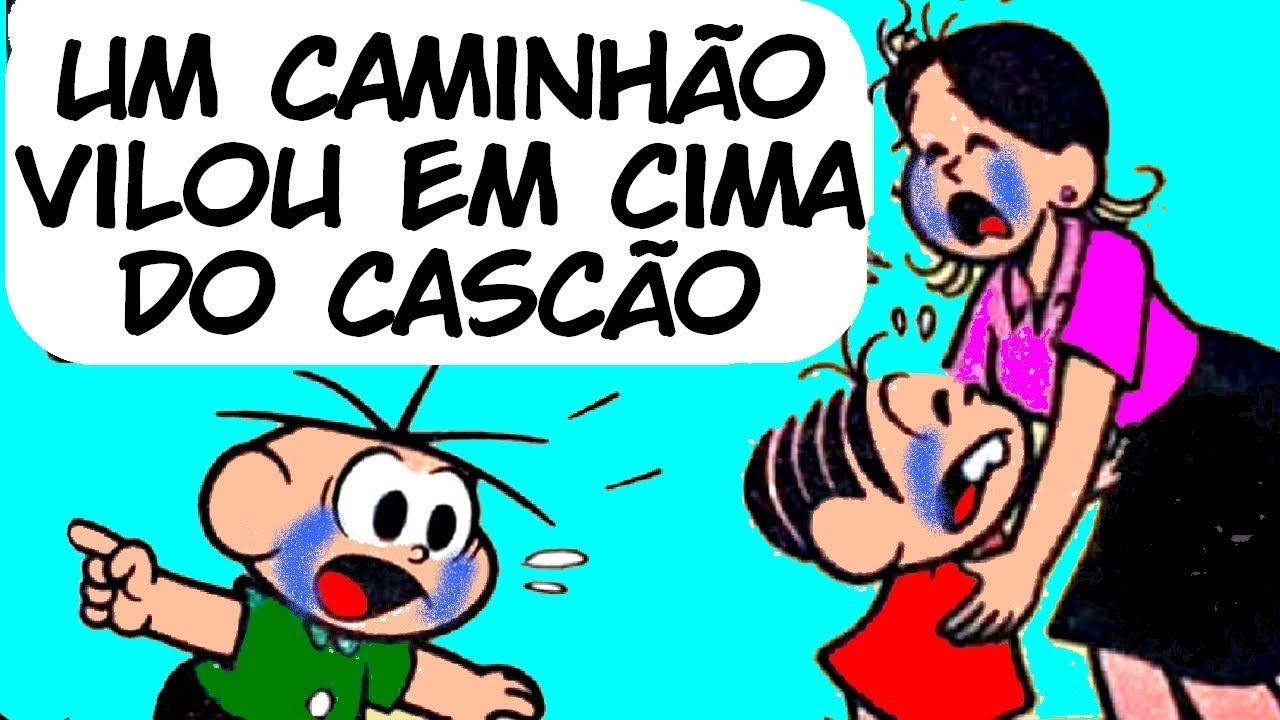 CASCÃO SE DEU MAL 😨😨😬 - YouTube