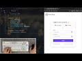 ASMR Programming - Responsive Login Form - No Talking