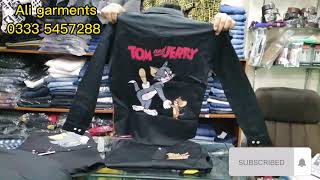 branded Tom \u0026 Jerry shirts, angry birds