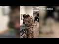 heartwarming military reunion for husband and wife