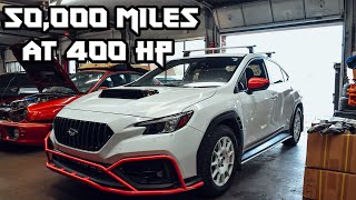 50,000 mile review of my 400hp tuned '22 WRX