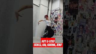 Hot\u0026Cold - Seulgi, Kai, Karina, Jeno cover #kpop #cover #coverdance #sm #dance #nct #aespa #rv #fyp