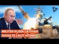 Putin Pamer Kekuatan Kapal Perang Rusia di Laut Hitam