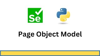 Selenium Python Page Object Model - POM Python