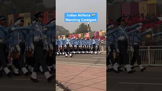 Indian Airforce Marching Contigent in perfect sync #india #indianairforce #iaf #republicday