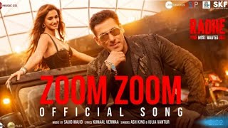 Zoom Zoom | Radhe - Your Most Wanted Bhai | Salman Khan & Disha Patani | Sajid Wajid | Full Song