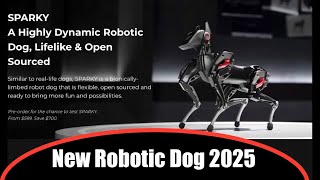 Sparky Robotic Dog at CES 2025: New Robot with Dynamic, Lifelike Movement #newrobot