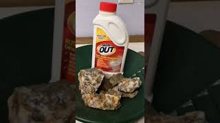 Using iron out to clean rocks and minerals part 2 of 3