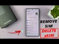 Samsung Galaxy S24 / S24 Ultra: How To Remove SIM Card | Delete an eSIM