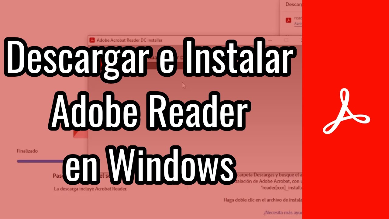Adobe Reader Dc Para Windows : Descarga Adobe Acrobat Reader DC para ...