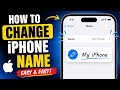 How to Change iPhone Name (2026)