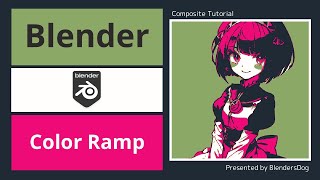 【Blender：コンポジット講座】第17回：Color Ramp Node (カラーランプノード）