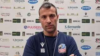 Coach Battocchio - pre Gara 1 Quarti di Finale Play Off A2