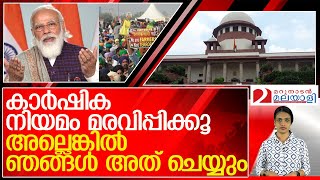 കേന്ദ്രത്തെ കുടഞ്ഞ് സുപ്രീംകോടതി l Supreme court intervenes in farm laws