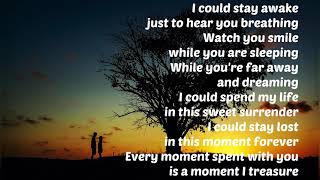 Lyrics Lagu Don’t want to miss a thing- Aerosmith covered by Music Travel Love Ft Felix Irwan