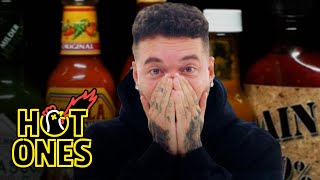 J Balvin Meets the Devil While Eating Spicy Wings | Hot Ones