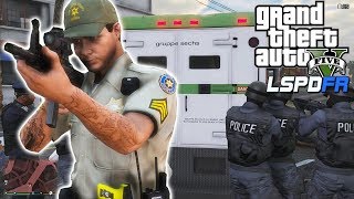 Money Truck Robbery - Officer Down! | GTA 5 LSPDFR 0.4.2 Ep #619