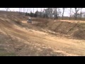 Motocross track , Building track in progress