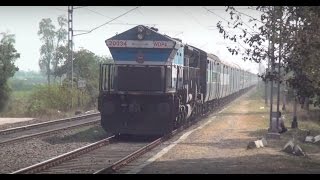 Honking Crazily - Karnataka Sampark Kranti Express Makes Its Presence Felt, Trumpetting All The Way