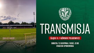 LIVE: III Liga - Śląsk II Wrocław vs Górnik Polkowice (03.07.24)