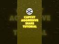 CapCut ✦ Aggressive Shake Tutorial ✦ #shorts #capcutedit
