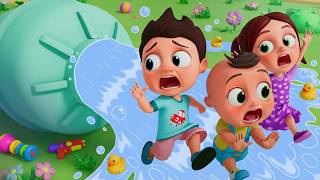 Splash Splash All Day! Play & Learn! Fun Educational Videos for Kids!