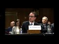 cipa chairman william cole responds to questioning during senate agriculture committee hearing