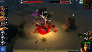 Eternium v1.3.31 Warrior fight Kara... (BOSS)