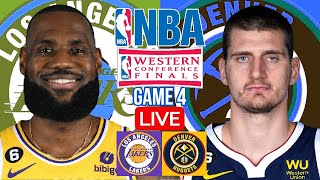 GAME 4 PREVIEW: LOS ANGELES LAKERS vs DENVER NUGGETS | NBA CONFERENCE FINALS | LIVE SCOREBOARD