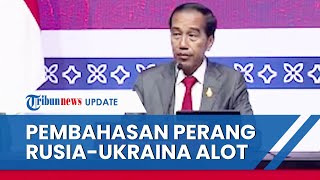 Jokowi Ungkap Pembahasan Deklarasi Bali Sempat Alot Soal Perang Rusia-Ukraina