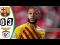 Barcelona vs Benfica 0-3 Extended Highlights All Goals 2021 HD