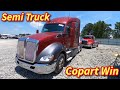 Semi Truck Win, Copart Walk Around