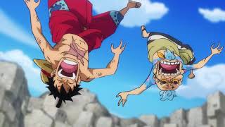 Luffy Uses Advanced Armament Haki