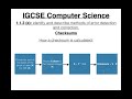 15 IGCSE Computer Science Tutorial  1 1 3 e – Check Digits, Checksums, ARQs and Echo Checks