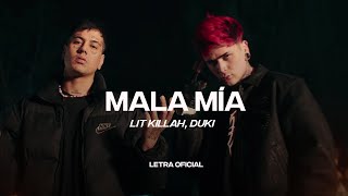 LIT Killah, Duki - Mala Mía (Lyric ) | CantoYo