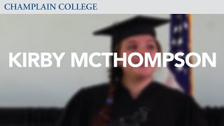 Convocation 2015: Kirby McThompson | Champlain College