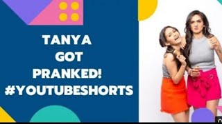 kritika Pranked Tanya | YouTube Shorts | Sharma Sisters | Tanya Sharma | kritika Sharma