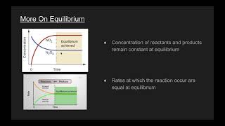 Chemistry Final: Equilibrium and Osmosis