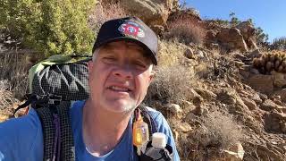 Day 7 Pacific Crest Trail 14 January 2025 I walked 12.4 miles today started at scissors crossing ￼