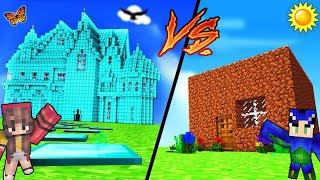 Noob vs PRO : I Cheated in Build Battle Challenge in Minecraft ft @AyushMore
