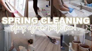 2024 DEEP CLEAN WITH ME | SPRING CLEANING | EXTREME CLEANING MOTIVATION | Lauren