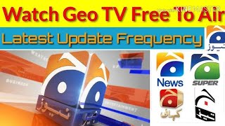 Geo TV New latest update frequency Cheng PAKSAT 38E MM